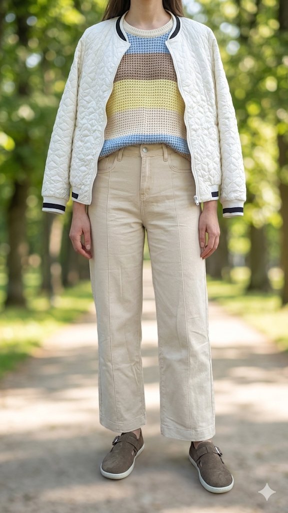 Šviesūs džinsai Wide Leg - Premium.