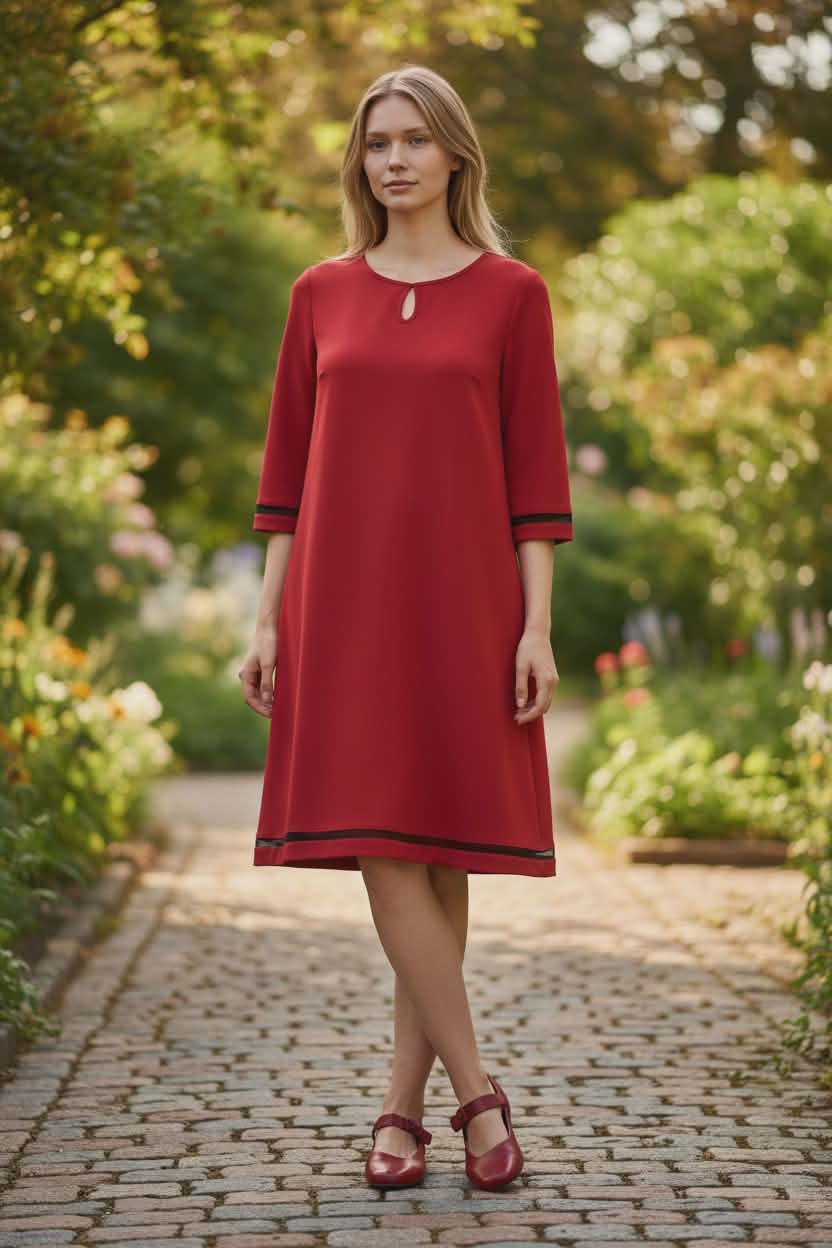 CAPRICE raudoni bateliai, oda.