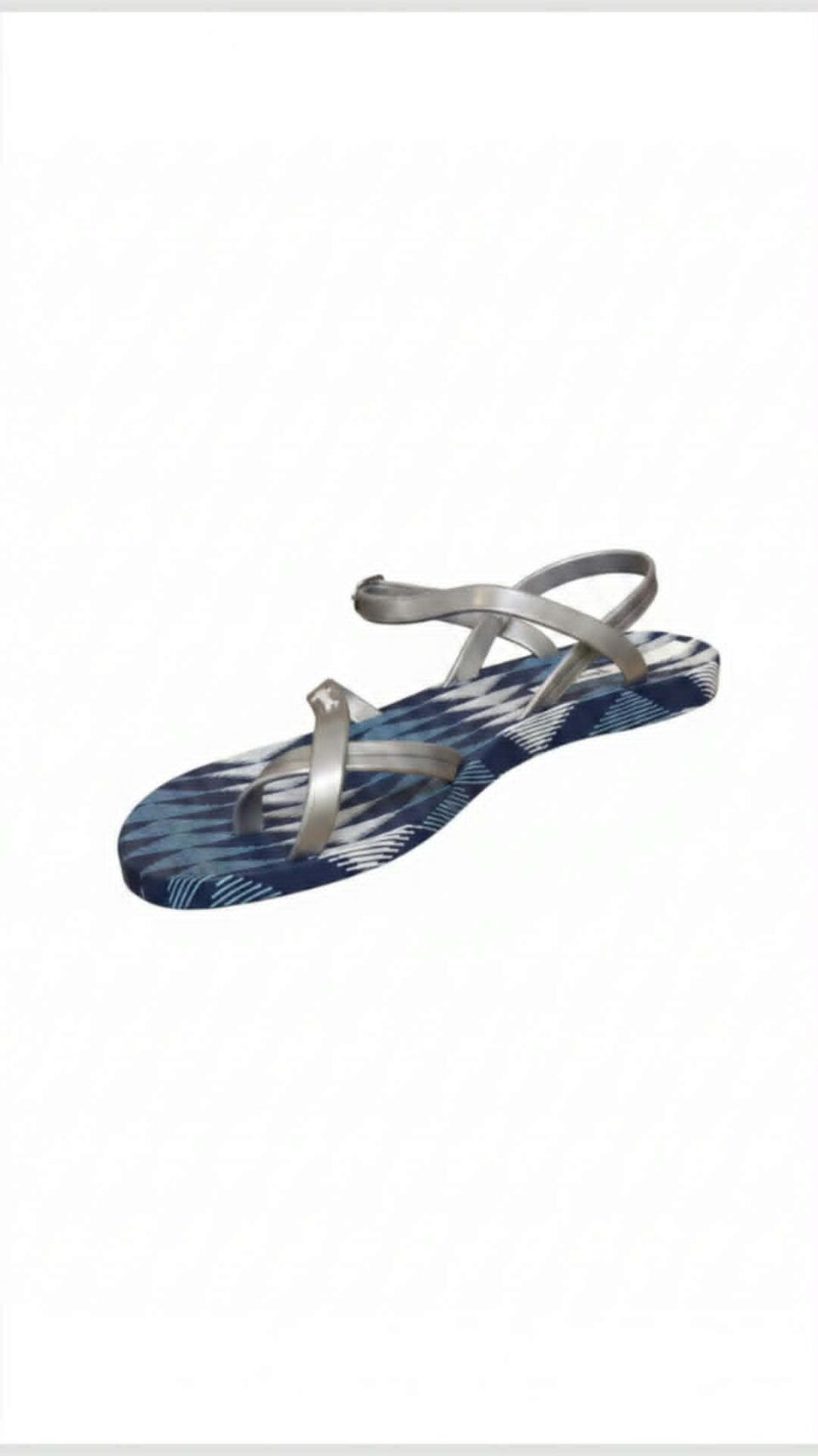 Moteriškos mėlynos basutės, per pirštą - IPANEMA Flip-Flops.